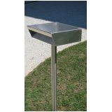 caixa de correio em aço inox orçamento Cordeirópolis