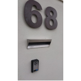 caixa de correio em inox para muro Jundiaí