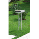caixa de correio inox externa Mairinque