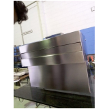 caixa de correio inox para grade preço Sorocaba