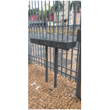 caixas de correio em aço inox para entrada de prédio Mauá