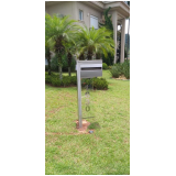 caixas de correio inox para condomínio São José do Rio Preto