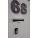 comprar caixa de correio inox com abertura frontal Itapetininga