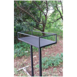 fabricante de lixeira inox com pedestal Sumaré