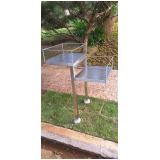 fabricante de lixeira inox dupla para condomínio Capivari