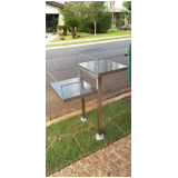 lixeira dupla inox preços Tatuí