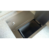 lixeira inox de pia orçamento Holambra