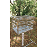 lixeira inox Vinhedo