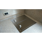 Lixeira Inox de Embutir