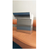 preço de caixa correio inox muro Franca