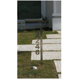 quanto custa caixa de correio inox abertura frontal Americana