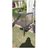 quanto custa lixeira inox externa Mauá